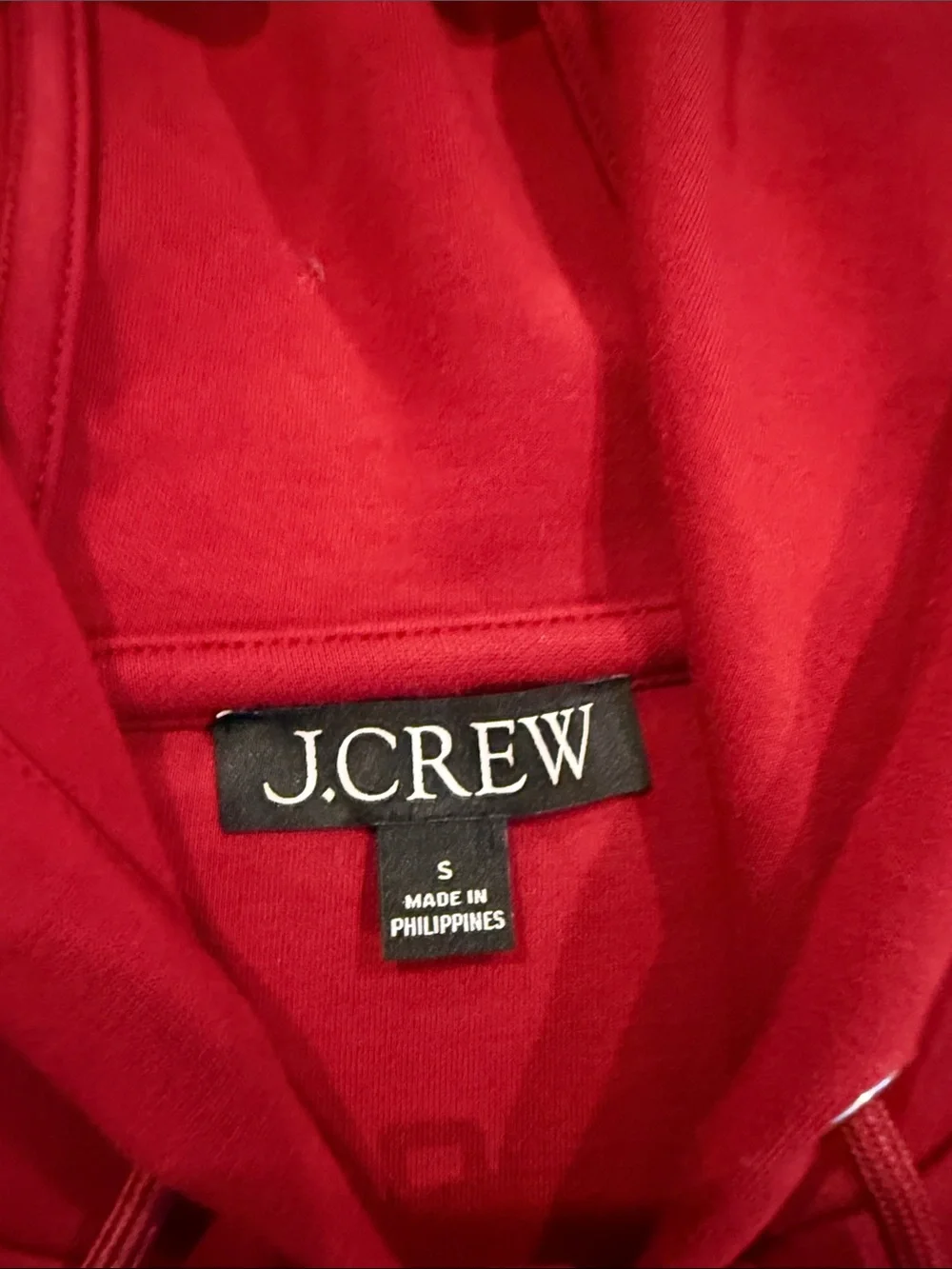 Like new soft zip up hoodie in oxblood red